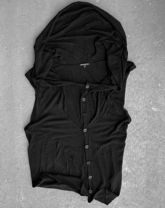 Black top on concrete floor