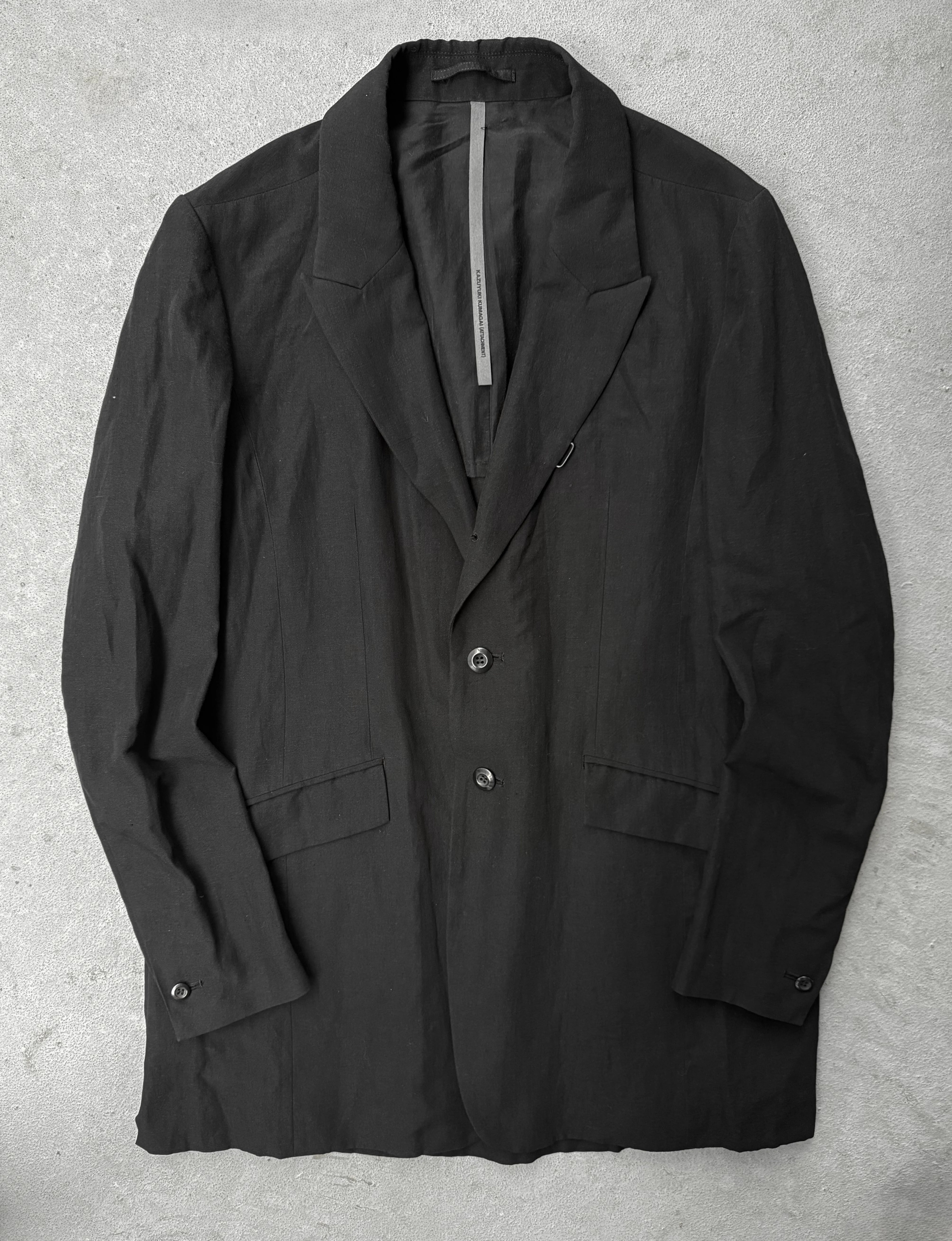 上質☆美品 【KAZUYUKI KUMAGAI】 ATTACHMENT チェスターコート サイズ
