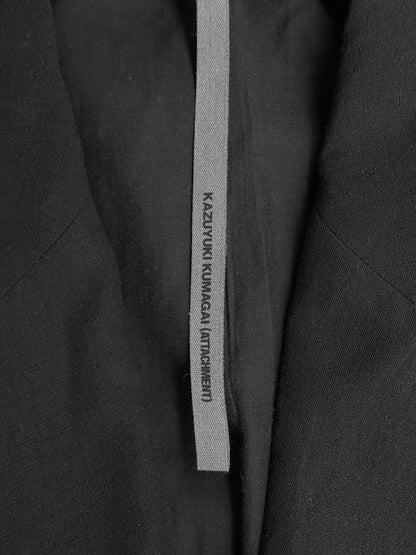 ATTACHMENT by Kazuyuki Kumagai Sharp Lapels Relaxed Blazer