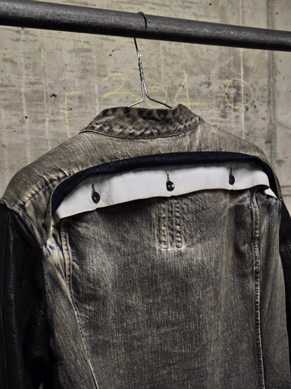 Rick Owens DRKSHDW AW12 "MOUNTAIN" DNA DUST Hybrid Slave Denim Jacket