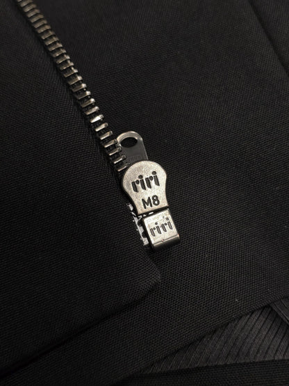 Number (N)ine Wool AW06 "NOIR" Four Leaf Clover Patch Double Layered Bomber Blazer