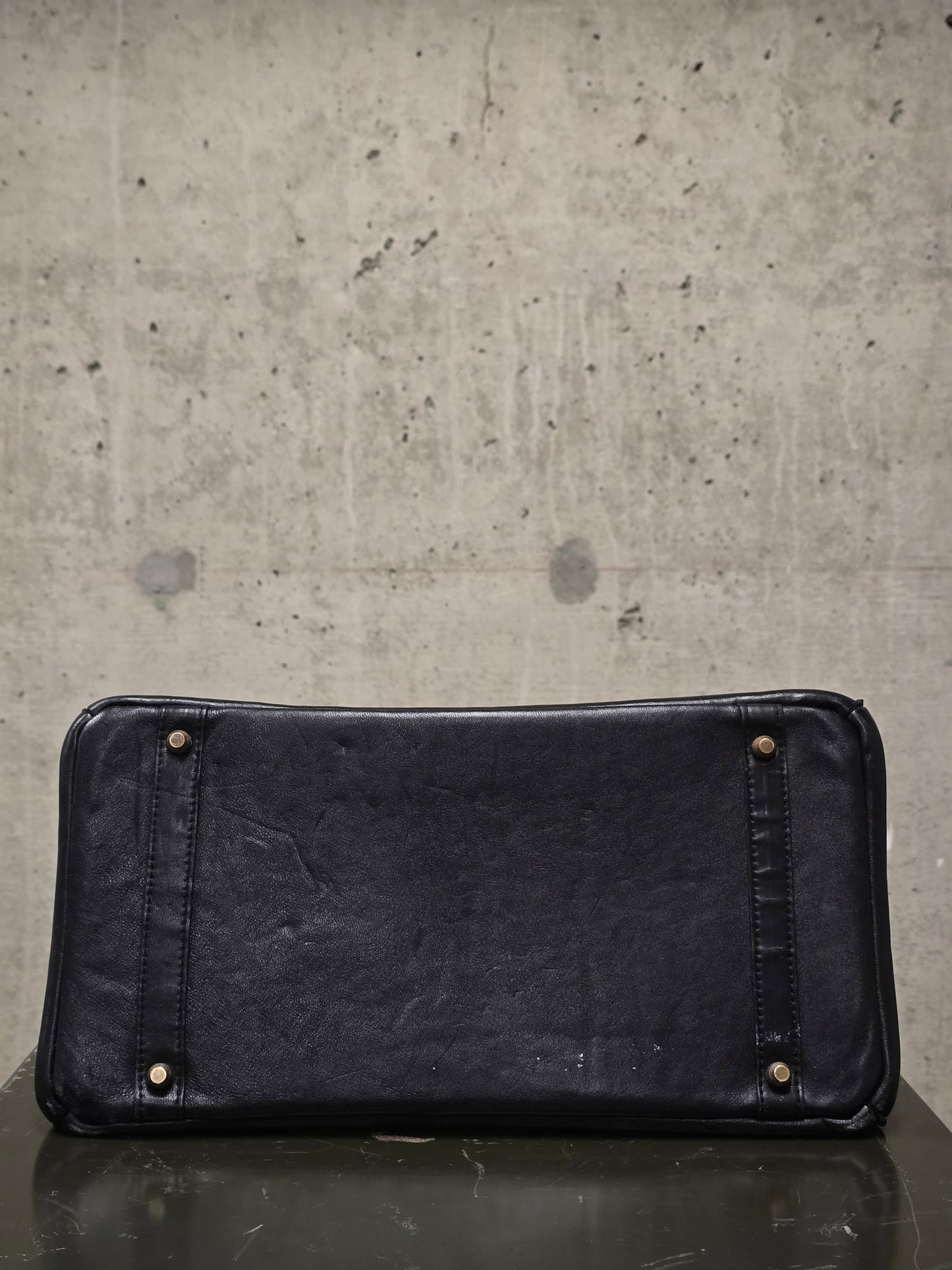 ierib SS22 Exclusive Smooth Horse + Marble Cordovan Leather 'Bark Bag #35'