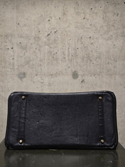 ierib SS22 Exclusive Smooth Horse + Marble Cordovan Leather 'Bark Bag #35'