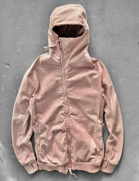 美品 Boris bidjan saberi zipper 2 Boris Bidjan Saberi SS23 Rose Object-dyed 'ZIPPER2' Diagonal