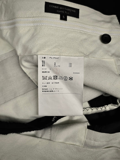 COMME des GARÇONS HOMME PLUS AW23 Four-Legged Wool Trousers