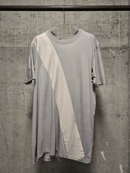 11 by Boris Bidjan Saberi AW21 'TS5' Light Grey League Stripe T-shirt