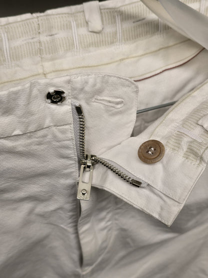 Carol Christian Poell 'PM/2671OD-IN BETWEEN/2' Object-dyed Visible Meltlock Front Zip Trousers detail | DRIEW GARMENTS
