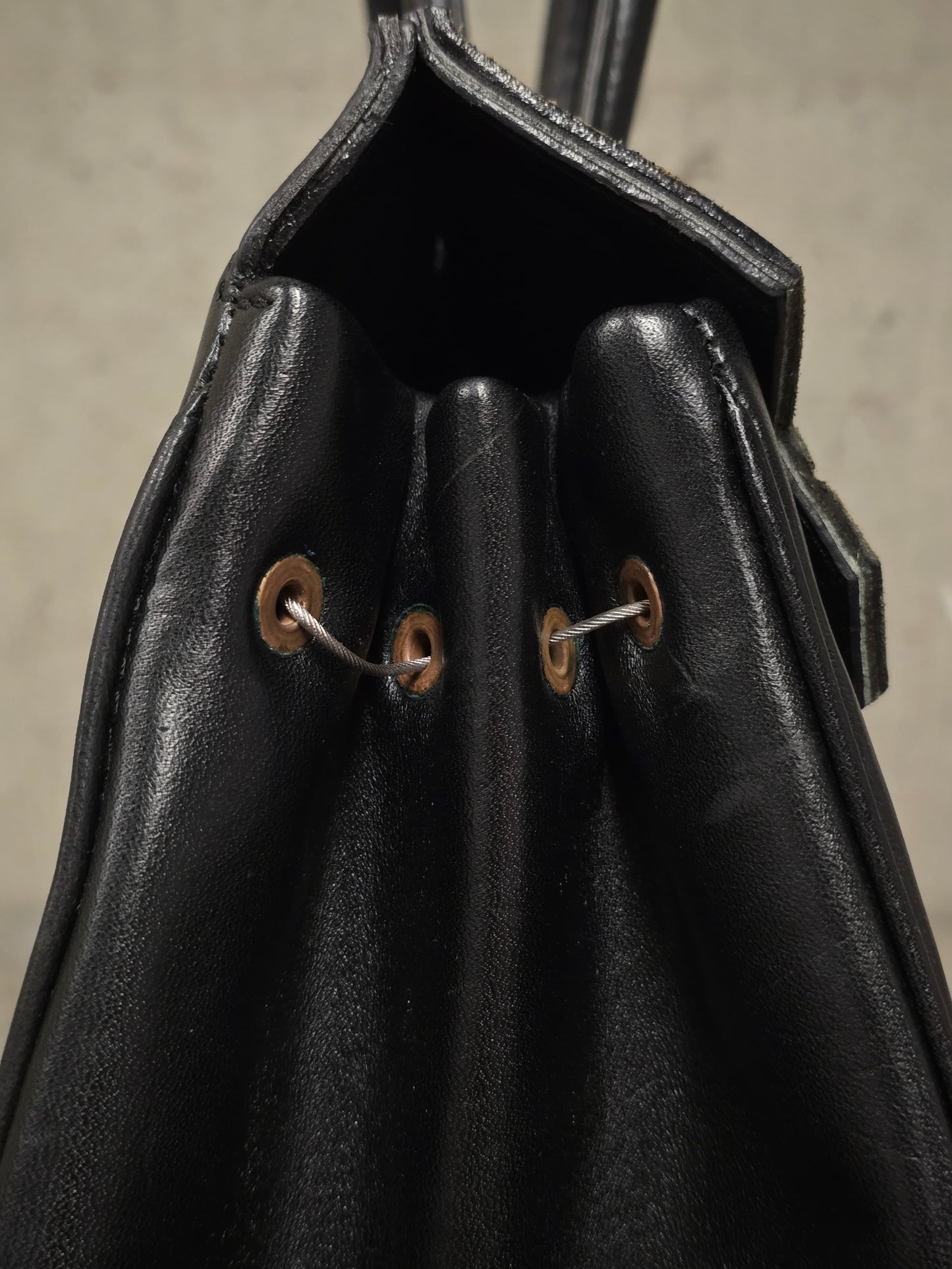 ierib SS22 Exclusive Smooth Horse + Marble Cordovan Leather 'Bark Bag #35'