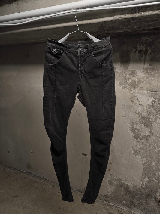 MA_Julius SS12 Washed Black J-Cut Skinny Denim