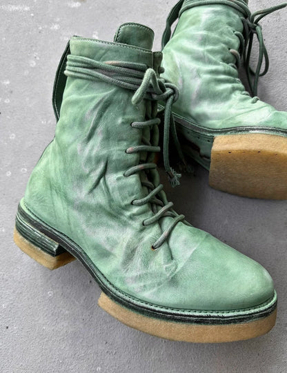 Carol Christian Poell 'AM/2609 CORS-PTC/06' Portable Paper Dart Combat Boots