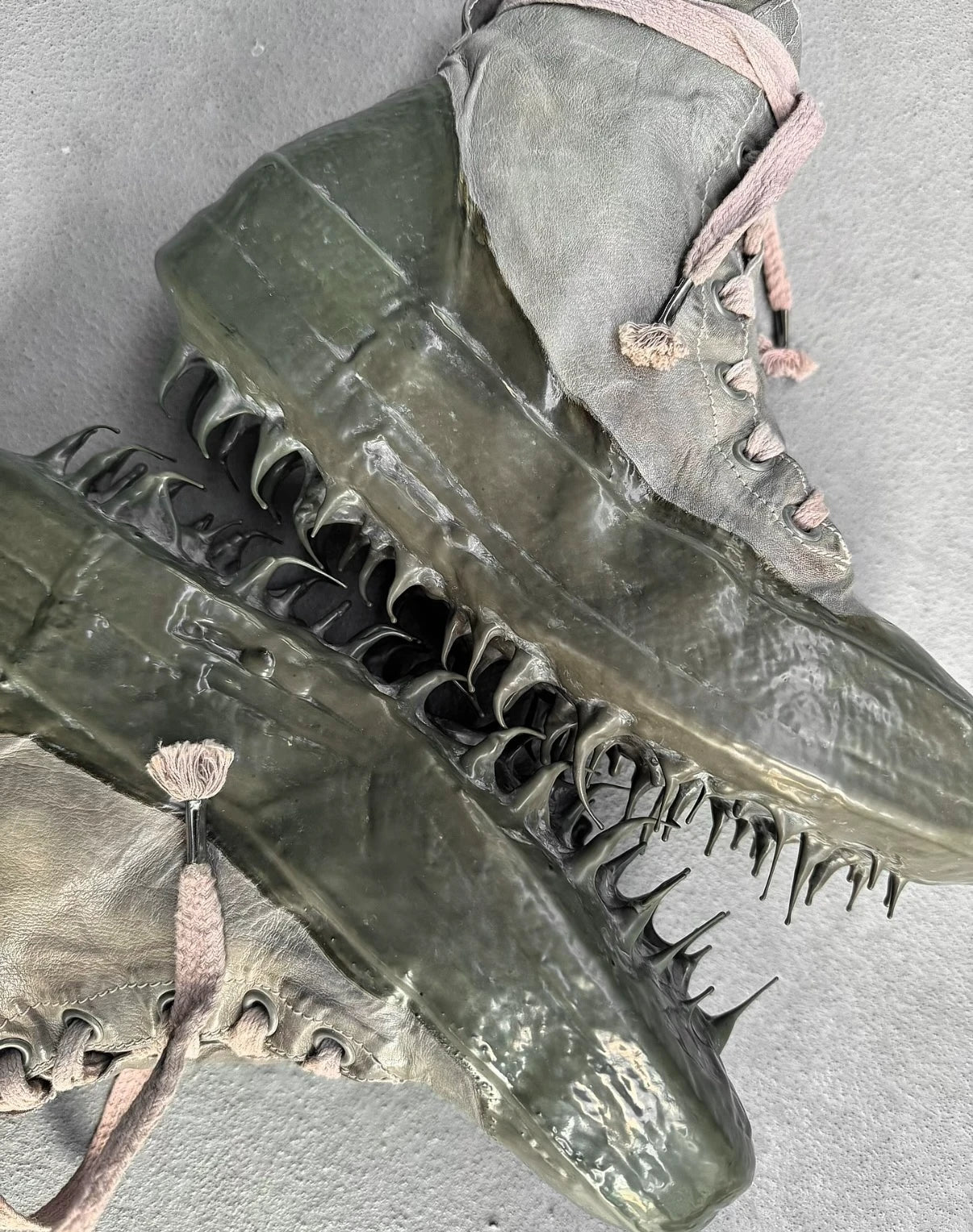 Carol Christian Poell 'AM/2524 ROOMS-PTC/33' Kangaroo Leather Drip Sneakers