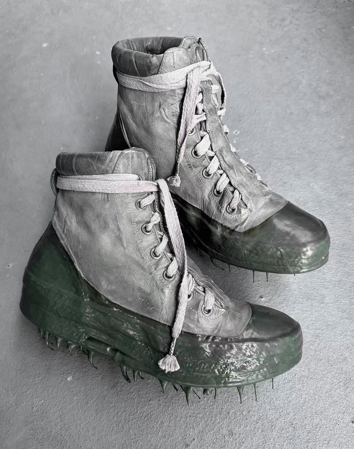 Carol Christian Poell 'AM/2524 ROOMS-PTC/33' Kangaroo Leather Drip Sneakers