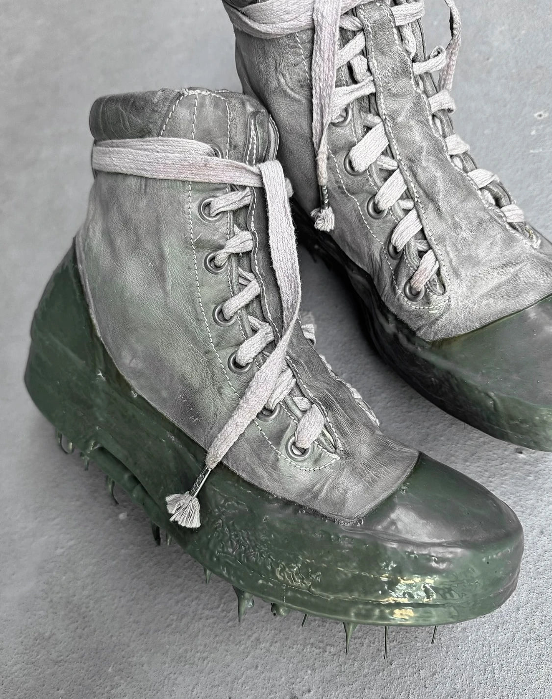 Carol Christian Poell 'AM/2524 ROOMS-PTC/33' Kangaroo Leather Drip Sneakers