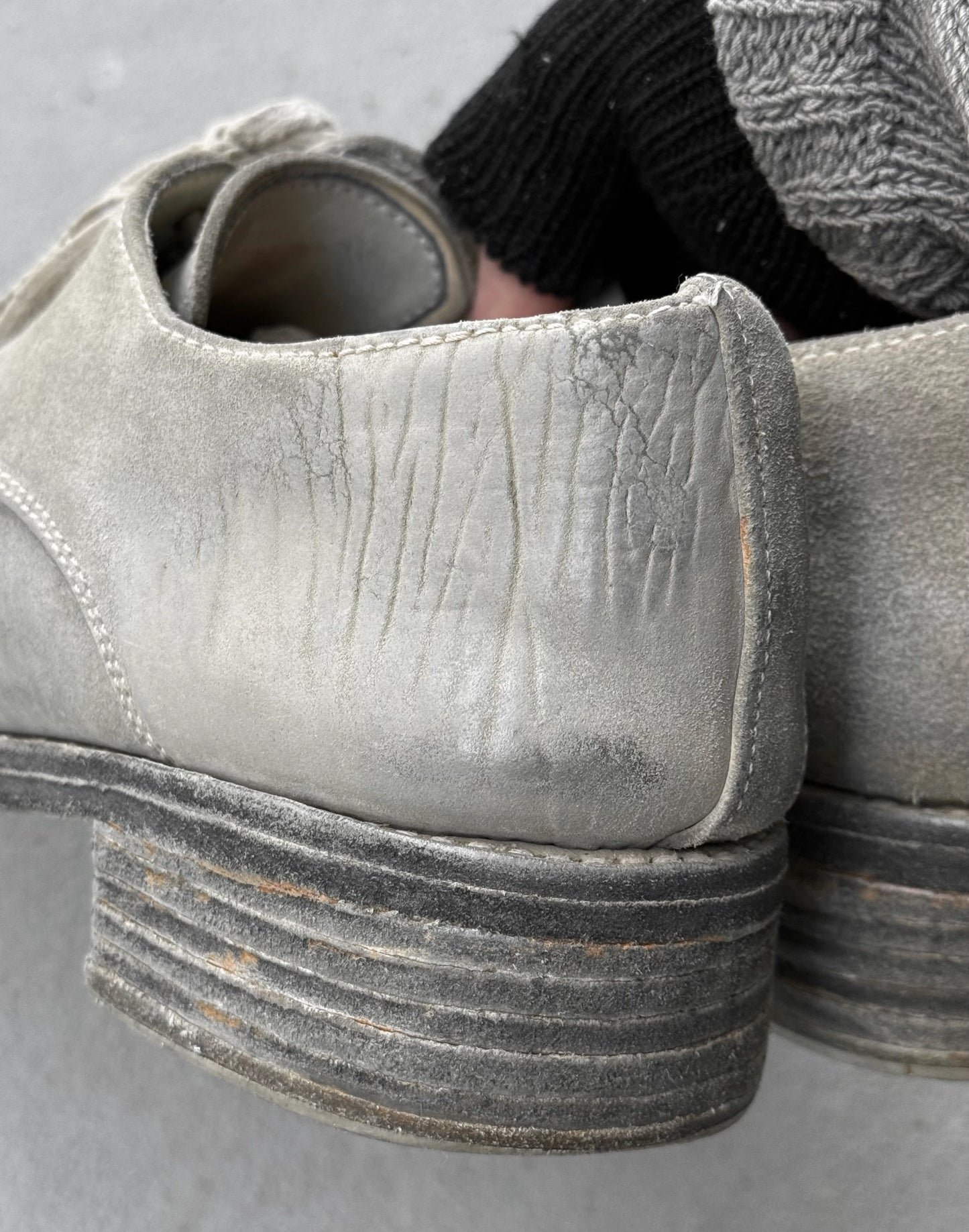 Carol Christian Poell 'AM/2600L CUBS-PTC/33' Object-dyed Horse Cordovan Leather Derbies