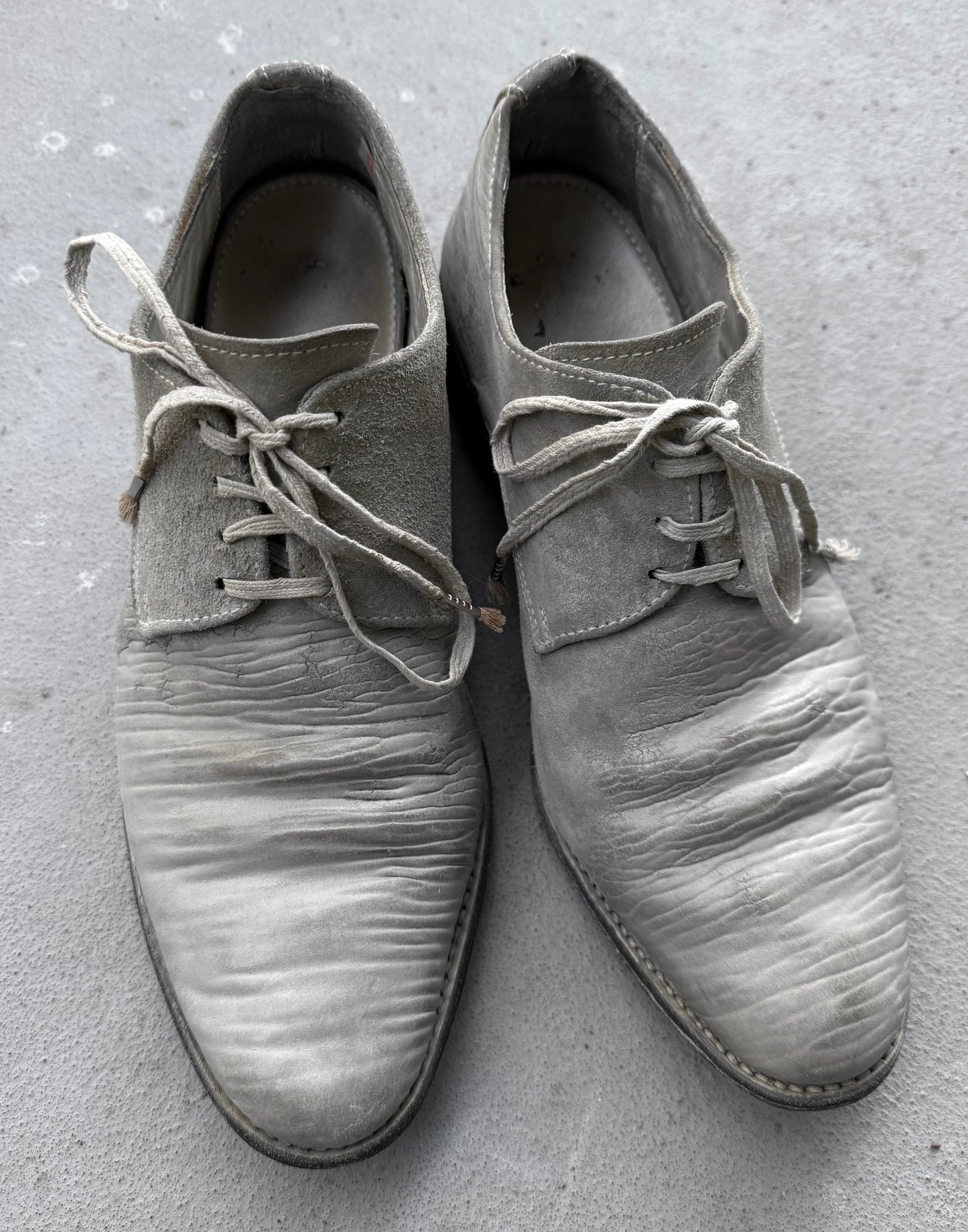 Carol Christian Poell 'AM/2600L CUBS-PTC/33' Object-dyed Horse Cordovan Leather Derbies