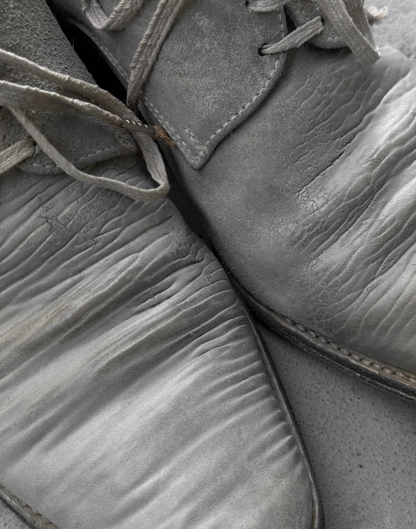 Carol Christian Poell 'AM/2600L CUBS-PTC/33' Object-dyed Horse Cordovan Leather Derbies