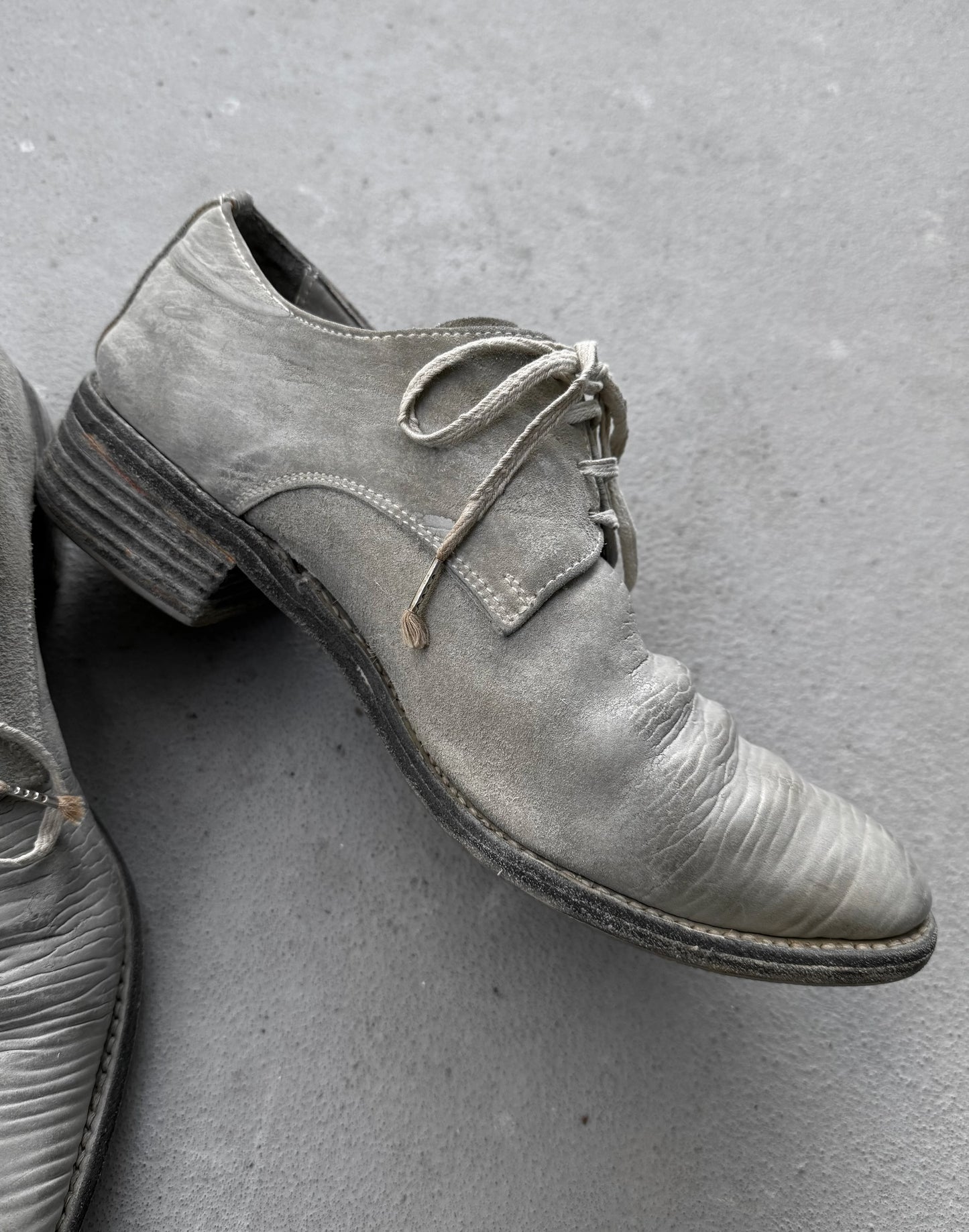 Carol Christian Poell 'AM/2600L CUBS-PTC/33' Object-dyed Horse Cordovan Leather Derbies