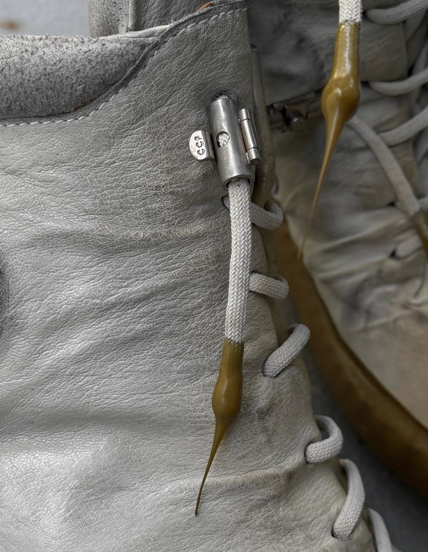 Carol Christian Poell 'AM/2694P ROOMS-PTC/33' U-Jack Prosthetic Kangaroo Leather Drip Sneakers