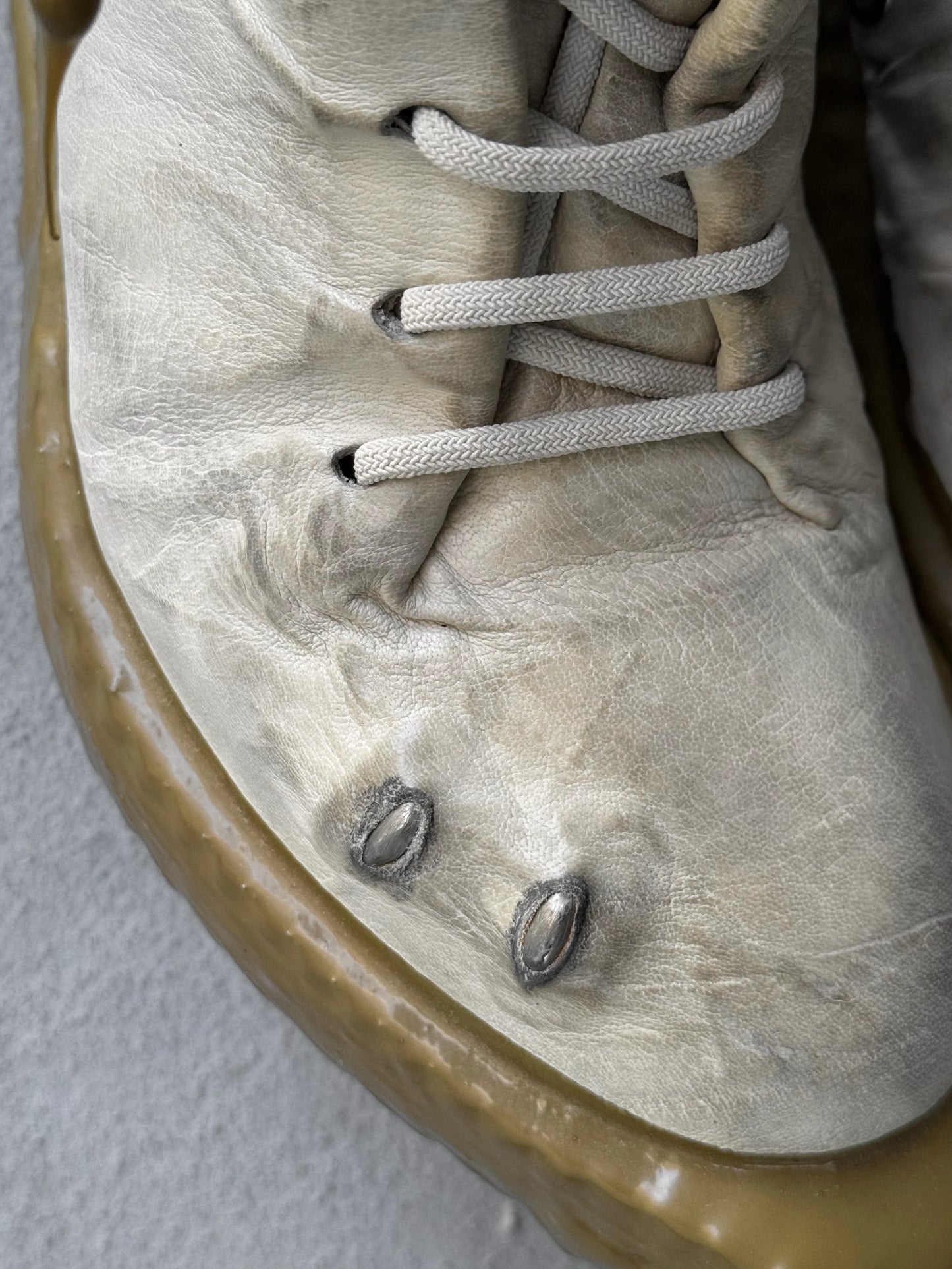 Carol Christian Poell 'AM/2694P ROOMS-PTC/33' U-Jack Prosthetic Kangaroo Leather Drip Sneakers