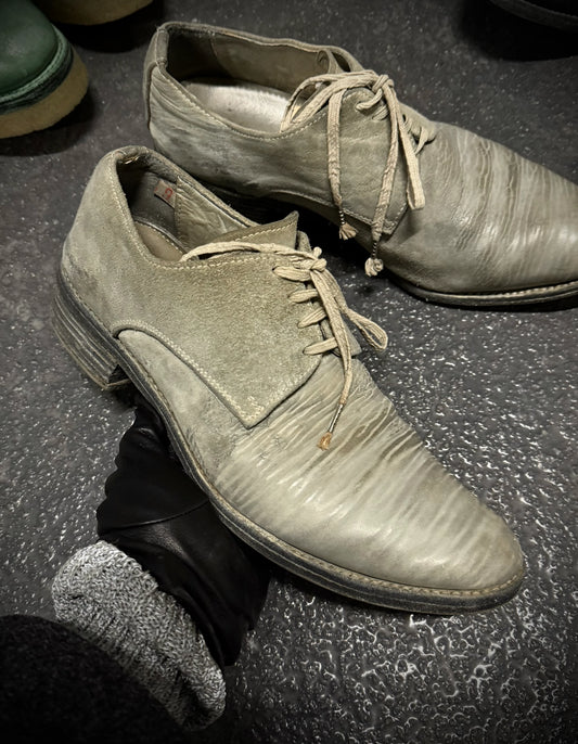 Carol Christian Poell 'AM/2600L CUBS-PTC/33' Object-dyed Horse Cordovan Leather Derbies | Archive Fashion Toronto