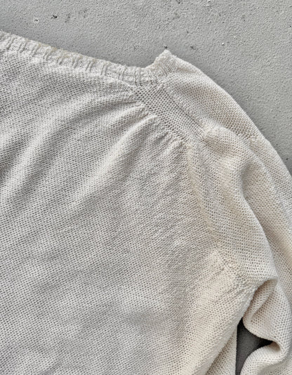 Carol Christian Poell ‘KM/2629-IN PENTASIR/1’ Seamless Round Neck Wool Knitted Sweater