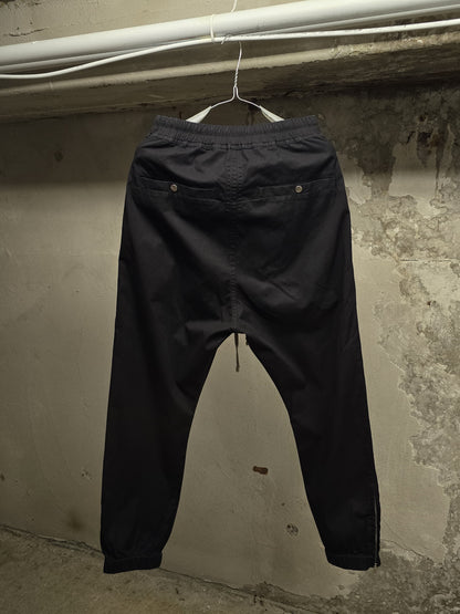 Rick Owens AW19 "LARRY" Drop-crotch Track Pants detail | DRIEW GARMENTS