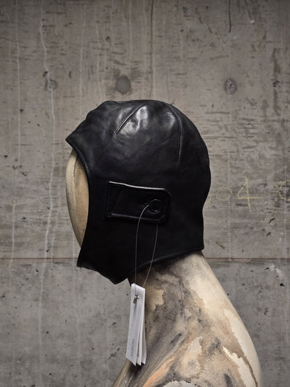DEEPTI Collection °025-026 'LA–175R RAF-98' Padded One-piece Horse Leather Aviator Hat