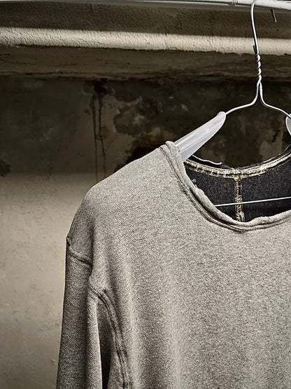 TaichiMurakami Taichi Murakami Coin Taped Seam Reversible U Long-sleeves detail | DRIEW GARMENTS
