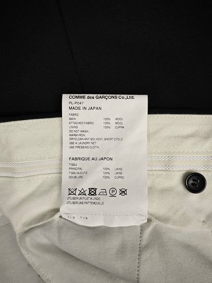 COMME des GARÇONS HOMME PLUS AW23 Four-Legged Wool Trousers