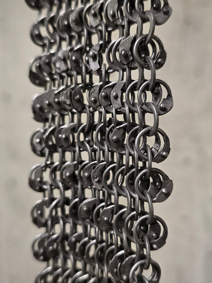DEEPTI Collection °025-026 'A–126M M-LINK-7' Full Metal Tie