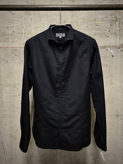Yohji Yamamoto POUR HOMME AW12 Vertical Chest Pocket Button-Up Shirt