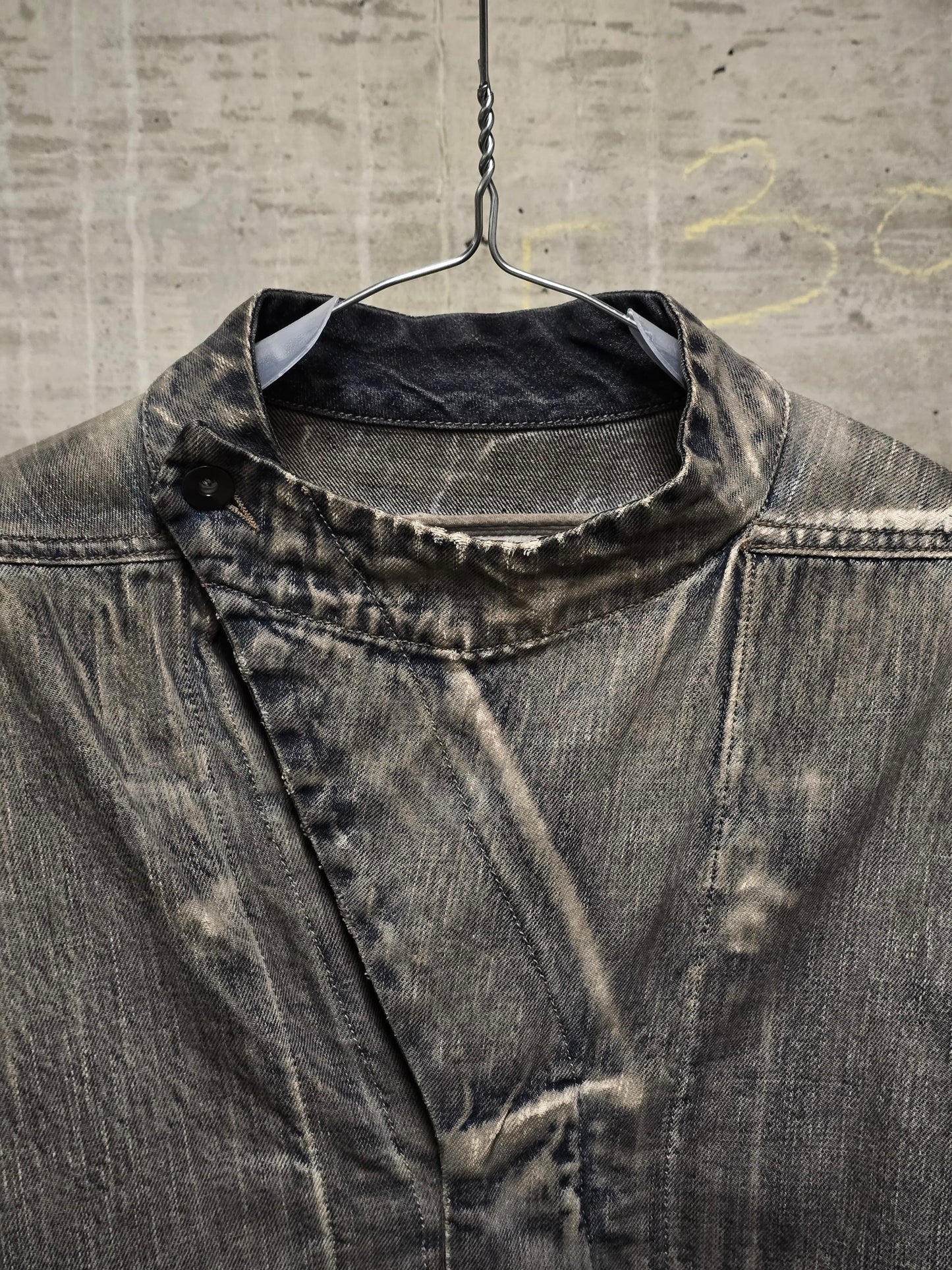 Rick Owens DRKSHDW AW12 "MOUNTAIN" DNA DUST Hybrid Slave Denim Jacket