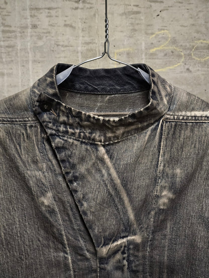 Rick Owens DRKSHDW AW12 "MOUNTAIN" DNA DUST Hybrid Slave Denim Jacket