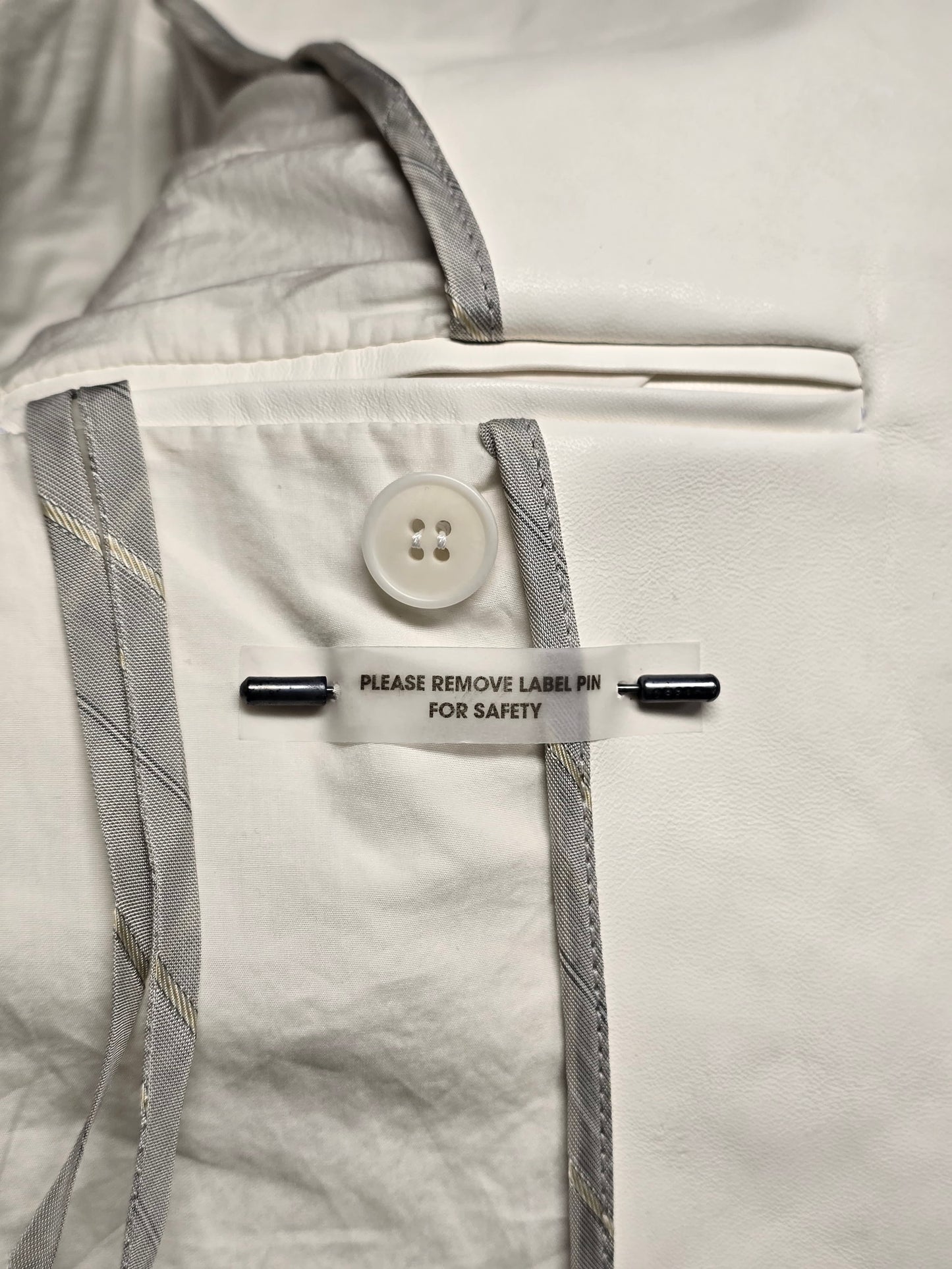 DEEPTI Collection °024-025 Special Order 'LJ-160 RAF-15 Long Leather 2-Button Jacket With Cutaway Detail