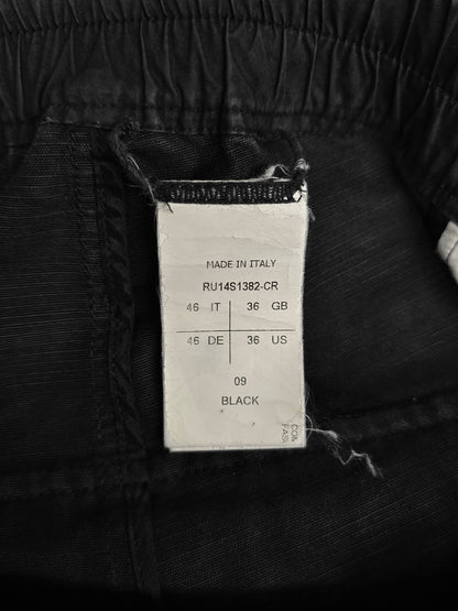 Rick Owens SS14 "VICIOUS" Cotton Ramie Drop-crotch Pants detail | DRIEW GARMENTS