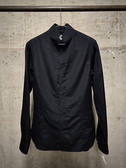 Yohji Yamamoto POUR HOMME AW12 Vertical Chest Pocket Button-Up Shirt
