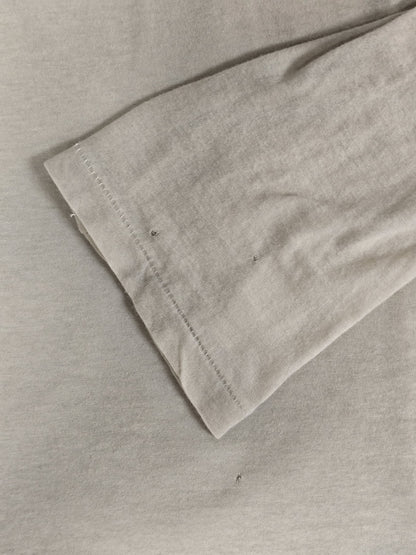 The Viridi-Anne Early 00s Overlock Garment Dyed Cotton Long-sleeves