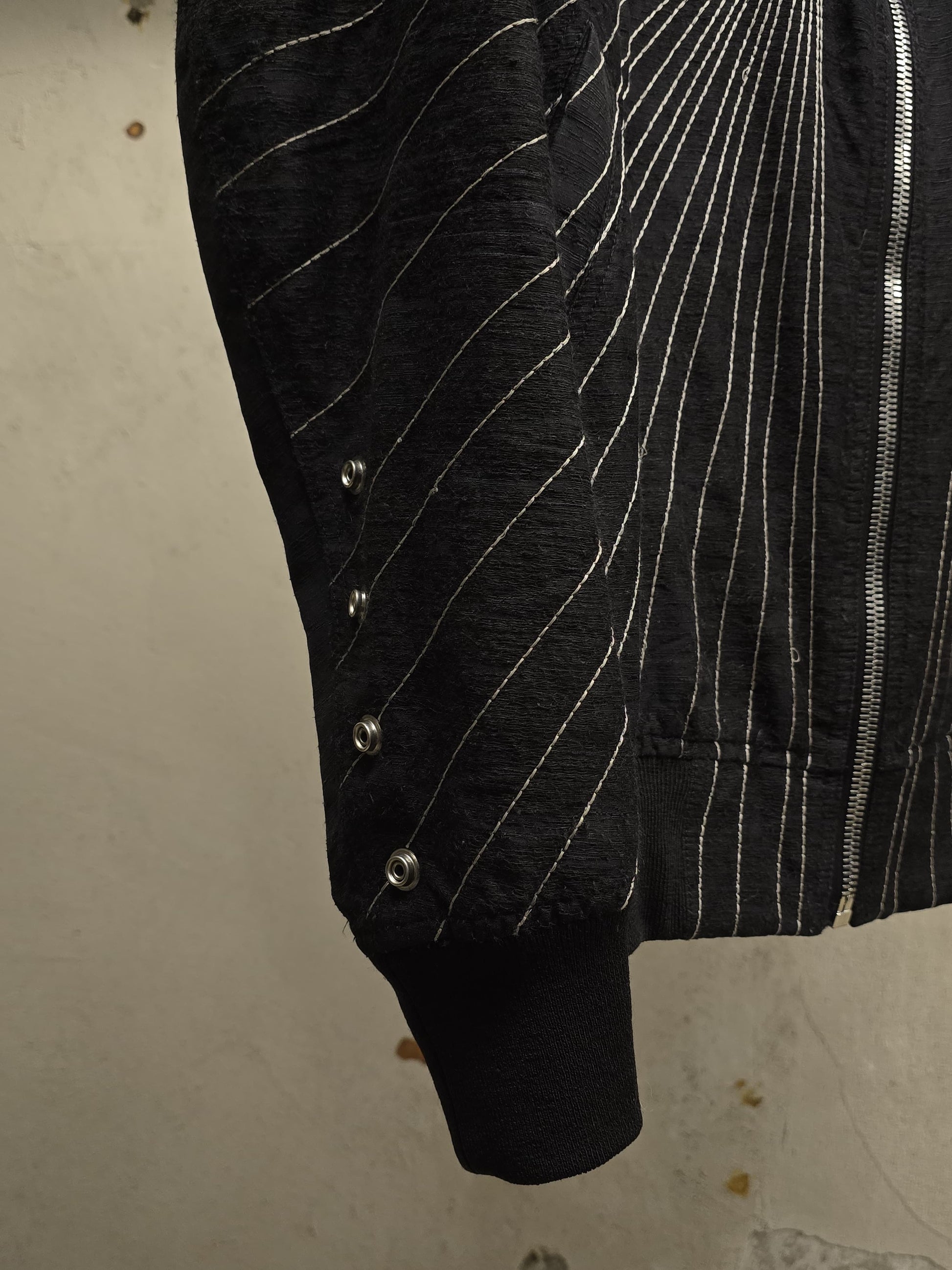 Rick Owens SS17 "WALRUS" Radiant Embroidered Bomber Jacket detail | DRIEW GARMENTS