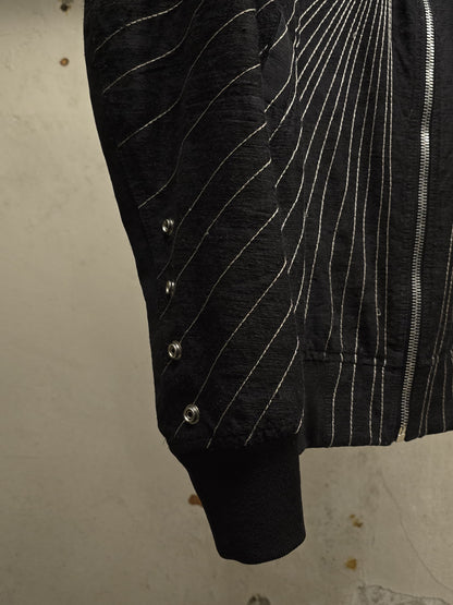 Rick Owens SS17 "WALRUS" Radiant Embroidered Bomber Jacket detail | DRIEW GARMENTS