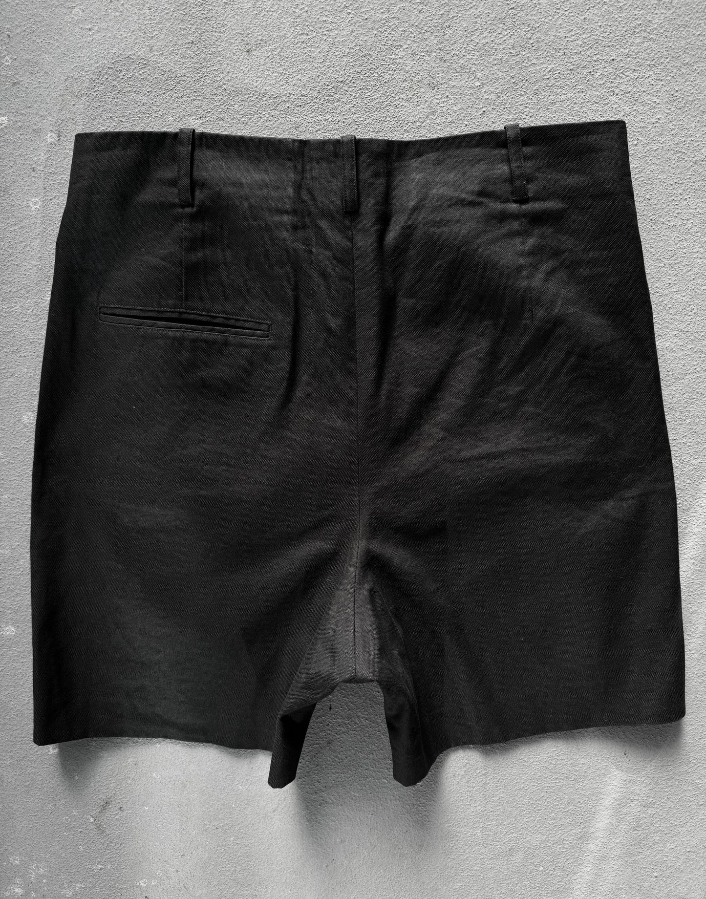 DAMIR DOMA SS09 Double Pleated Drop-crotch Shorts