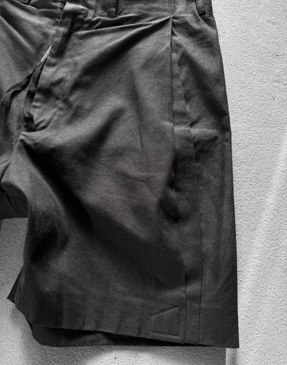 DAMIR DOMA SS09 Double Pleated Drop-crotch Shorts