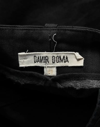 DAMIR DOMA SS09 Double Pleated Drop-crotch Shorts