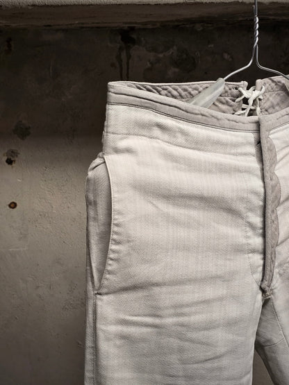 Carol Christian Poell SS02 "Traditional Escape" 'PM/1602MOVE' Corset Back Skinny Trousers