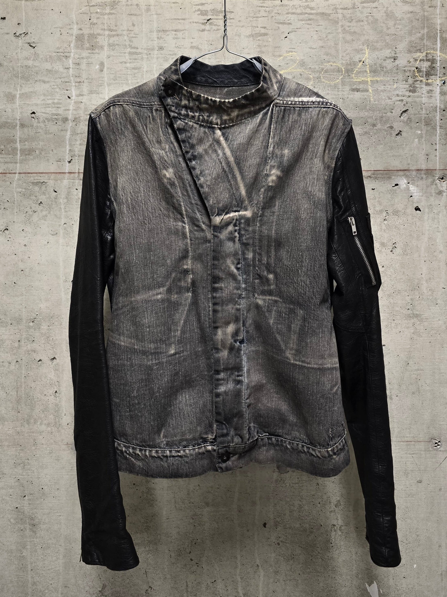 Rick Owens DRKSHDW AW12 "MOUNTAIN" DNA DUST Hybrid Slave Denim Jacket