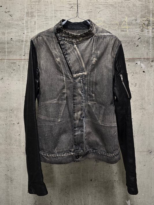 Rick Owens DRKSHDW AW12 "MOUNTAIN" DNA DUST Hybrid Slave Denim Jacket