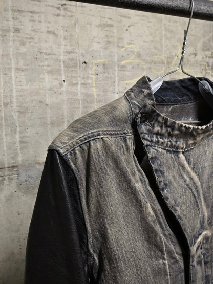 Rick Owens DRKSHDW AW12 "MOUNTAIN" DNA DUST Hybrid Slave Denim Jacket