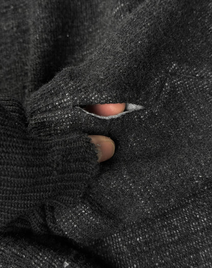 DEEPTI Collection °017-018 "Broken Formality" Crash Seam Reversible Knit Long-sleeves