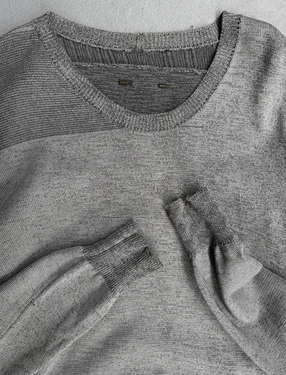 DEEPTI Collection °018-019 'KX-146 FIX/145' Reversible Asymmetrical Chunky Cotton Knit