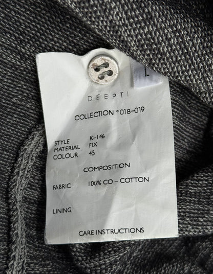 DEEPTI Collection °018-019 'KX-146 FIX/145' Reversible Asymmetrical Chunky Cotton Knit