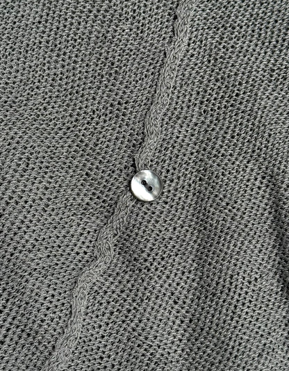 DEEPTI Collection °022-023 'K-164 LUX/33' Reflective Grey Knit Sweater